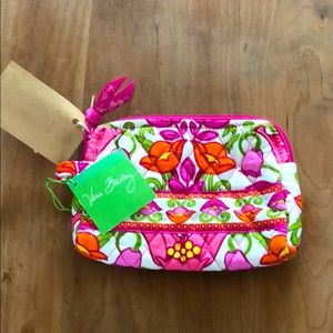 Vera Bradley small cosmetic case- julep tulip